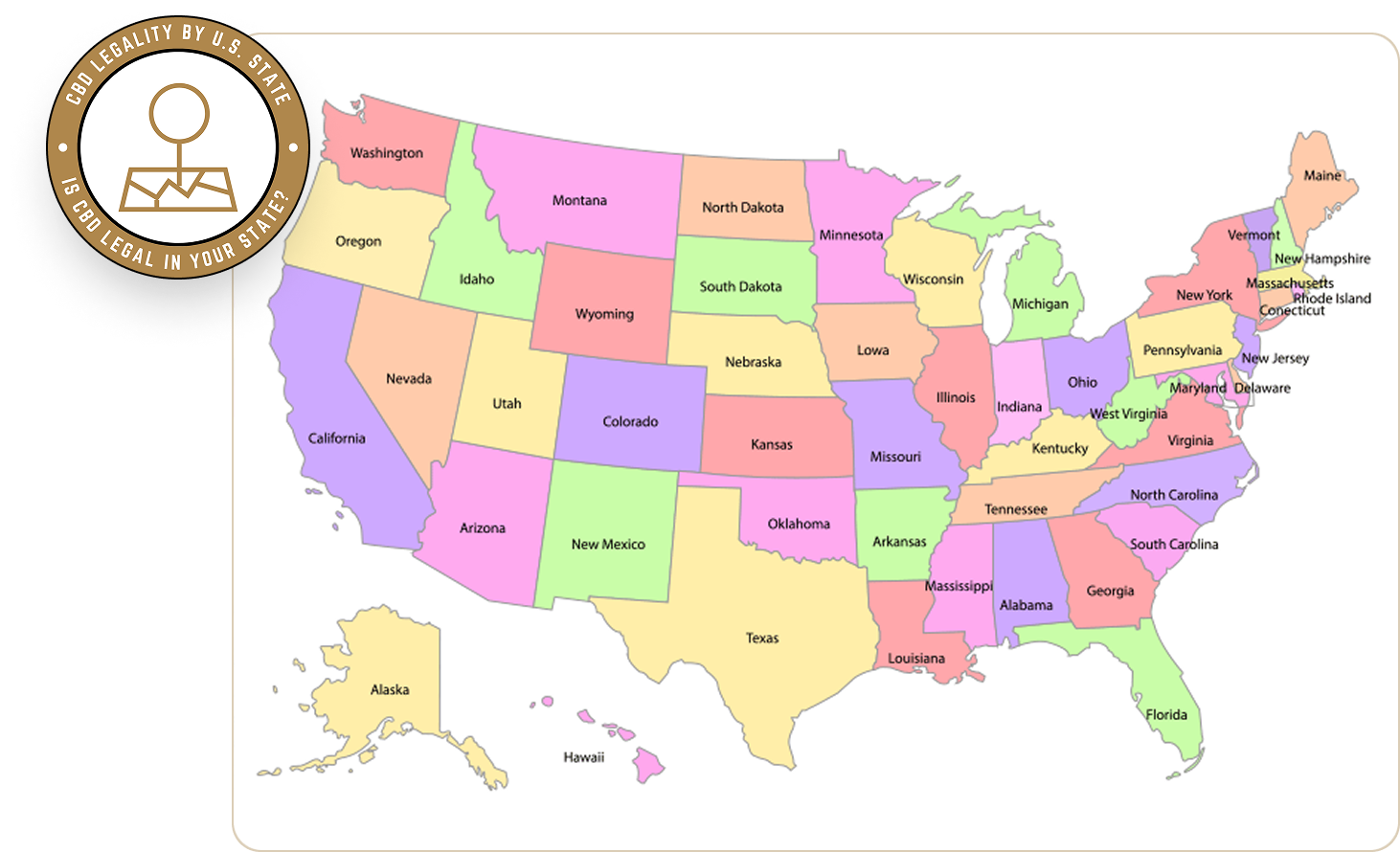Is CBD legal in your state?