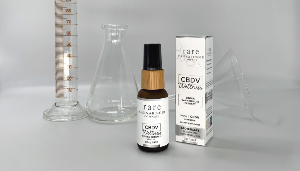 Rare Cannabinoid Company CBDV (cannabidivarin) oil tincture