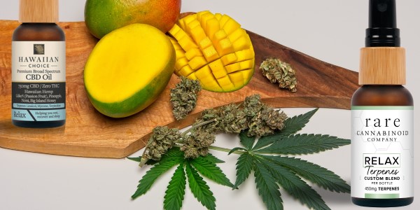Rare-Cannabinoid-Company-Cannabis-Hemp-Terpenes-Myrcene-Sleep-Mango-Hawaiian-Choice-CBD-Relax-Oil